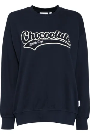 Chocoolate Logo-embroidered sweatshirt
