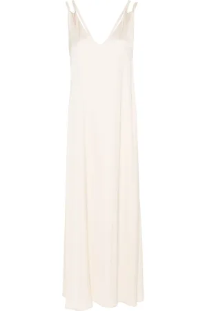 PESERICO SIGN Bead-embellished midi dress