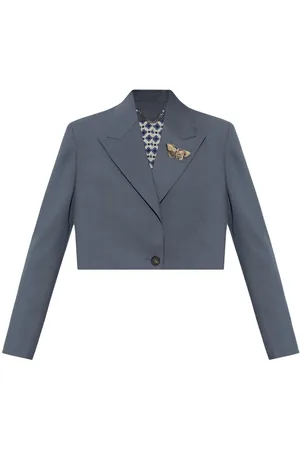 Golden Goose Brooch detail cropped jacket