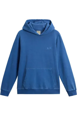Woolrich Logo-embroidered cotton hoodie