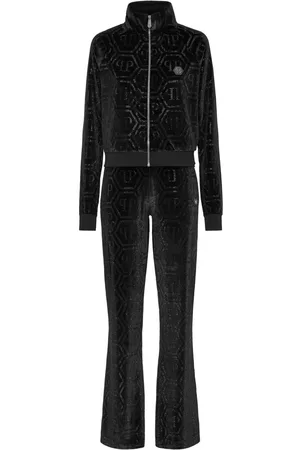 Philipp Plein Monogram-embellished track pants