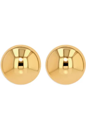 ANINE BING 14kt yellow large Dome earrings