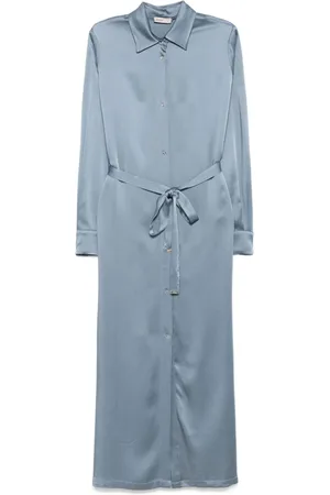 HERNO Satin maxi dress