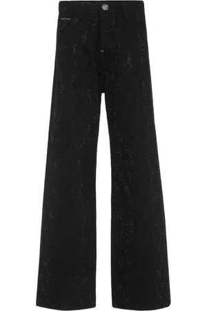 Philipp Plein Monogram flared jeans