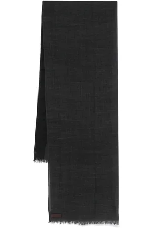 CANALI Semi-sheer scarf