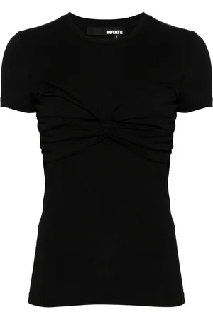 ROTATE Knot-detailed T-shirt
