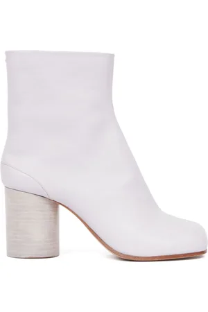 Maison Margiela 80mm Tabi leather ankle boots