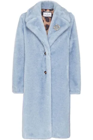 Philipp Plein Appliqué faux-fur coat