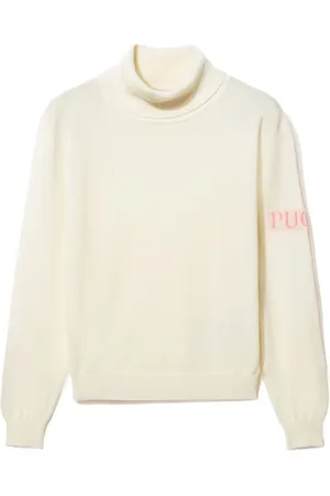 PUCCI Junior Logo-appliqué jumper
