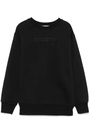 Elisabetta Franchi Logo-embroidered sweatshirt