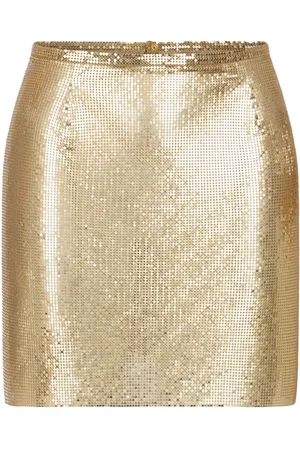 Paco rabanne Mesh mini skirt