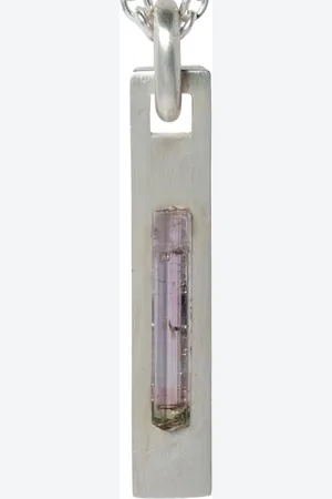 PARTS OF FOUR Plate pendant necklace