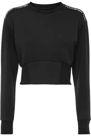 Philipp Plein Panelled cropped sweatshirt