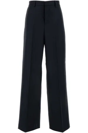 Ami High-waisted wool trousers