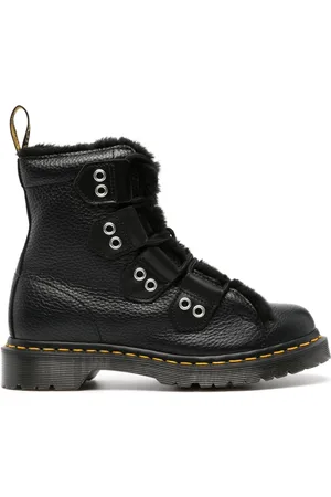 Dr. Martens Faux-fur trim boots