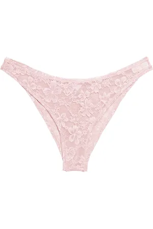 FLEUR DU MAL Le Stretch lace cheeky briefs