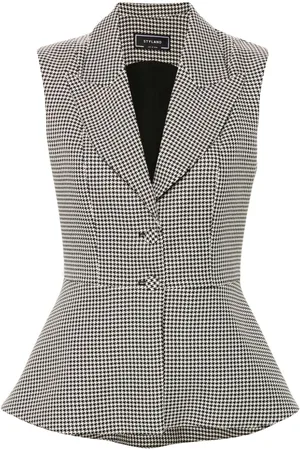 Styland Houndstooth waistcoat