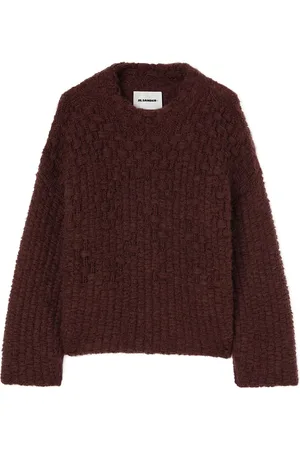 Jil Sander Chunky-knit mock-neck jumper