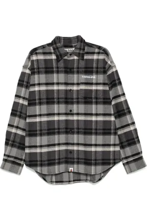 A Bathing Ape Check flannel shirt