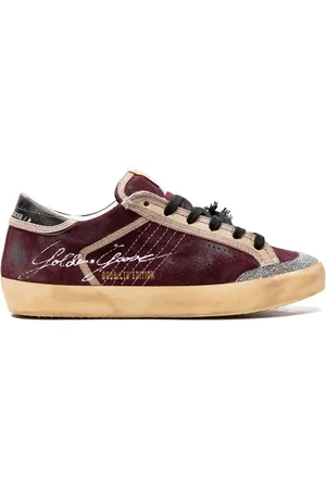 Golden Goose Super-Star Penstar "Wine /Black" sneakers