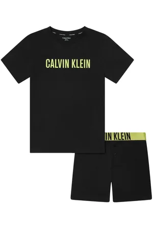 Calvin Klein Logo-print T-shirt and boxers set