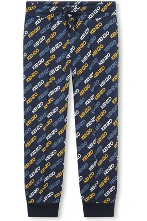 Kenzo All-over logo-print cotton track pants