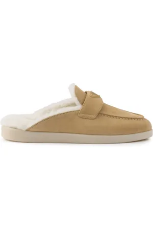 Prada Shearling mules