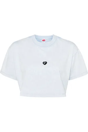 Ground Zero Logo-appliqué cropped T-shirt