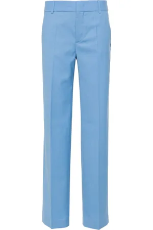 Moschino Pressed-crease trousers