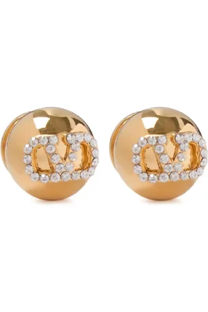 VALENTINO GARAVANI VLogo Signature rhinestone earrings