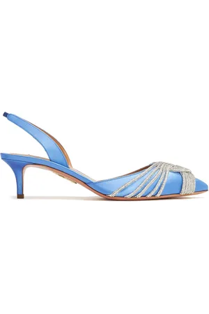 Aquazzura 50mm Gatsby slingback pumps