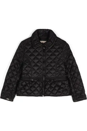 Burberry Diamond-quilted detailed padded jacket