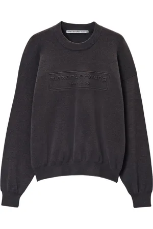 Alexander Wang Logo-embossed sweater