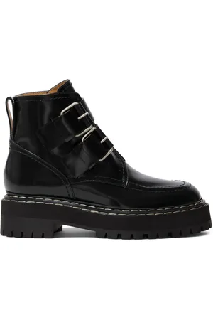 Proenza Schouler Buckled bike boots