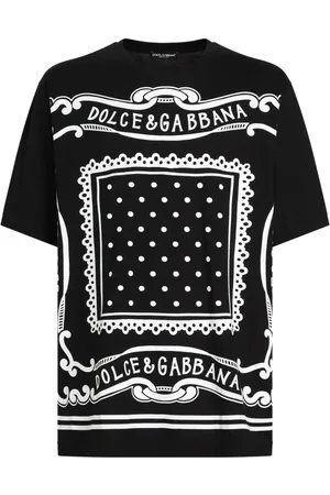 Dolce & Gabbana Bandana-print cotton T-shirt