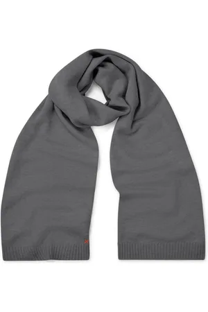 Chinti & Parker Decorative-stitching scarf
