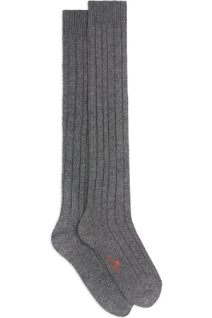 Etro Ribbed cashmere-wool socks