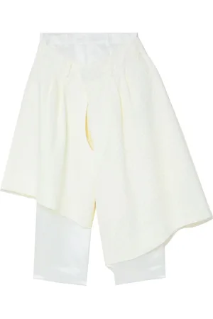 Comme des Garçons Wide-leg asymmetric trousers