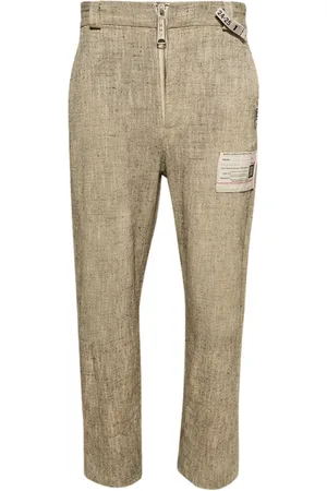Maison Mihara Yasuhiro Slub Nep trousers