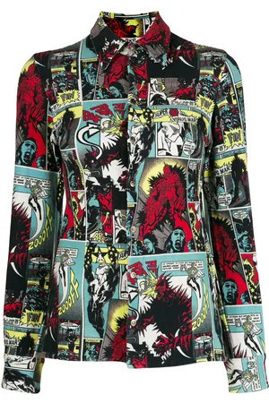 Jean Paul Gaultier 1995 cartoon print shirt