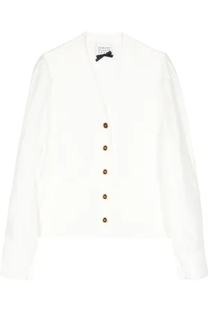 Edward Achour Paris V-neck button-up cardigan