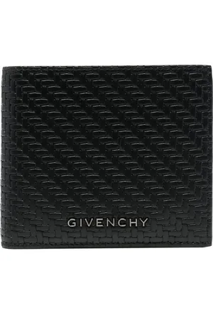 Givenchy Textured leather folding wallet