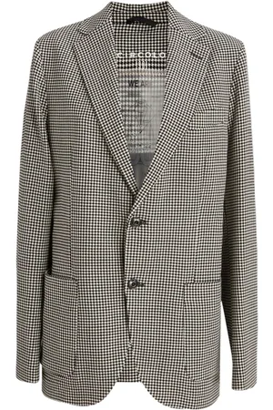 Circolo Check-pattern blazer