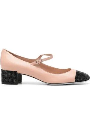 RENE CAOVILLA 40mm Kristen pumps