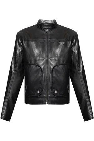 MISBHV Zipped leather jacket