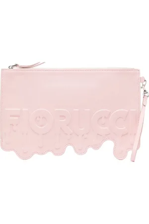 Fiorucci Melted leather clutch bag