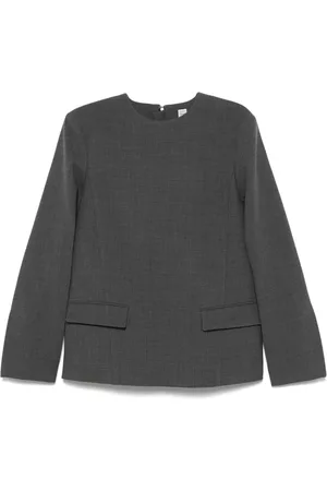 Totême Mélange-effect blouse