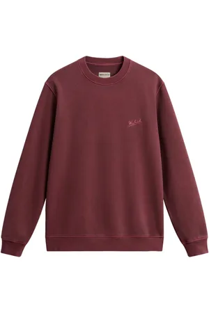 Woolrich Logo-embroidered cotton sweatshirt