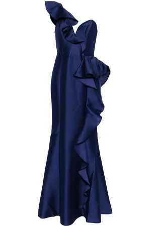 Marchesa Notte Mikado gown