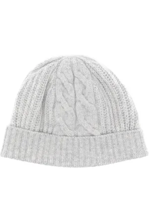 N.PEAL Cashmere cable beanie